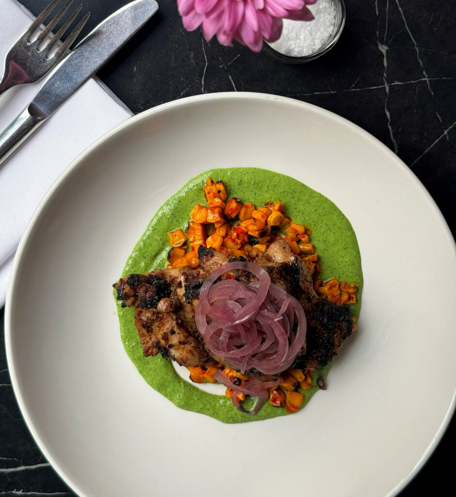 Jerk Thigh Chicken at Lottie's